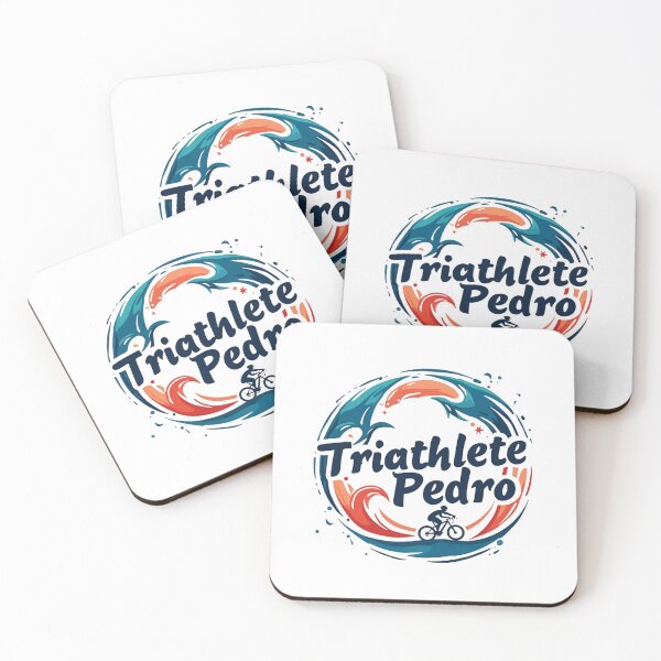 Item preview, Dynamic Triathlete Pedro - Swim, Bike, Run designed and sold by Triathlongram.