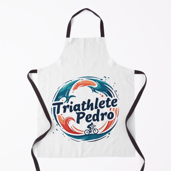 Item preview, Dynamic Triathlete Pedro - Swim, Bike, Run designed and sold by Triathlongram.