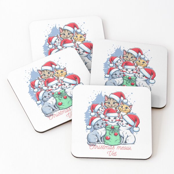 Item preview, Merry Meaw (Christmas) Veterinarian designed and sold by PatronesKawai.