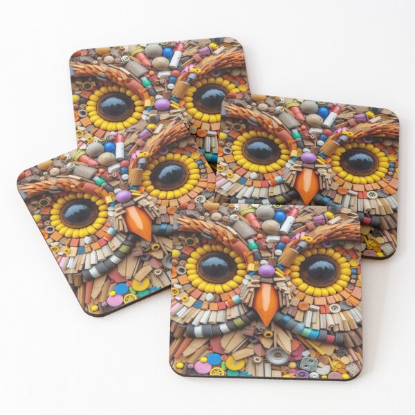 Item preview, Nocturnal Artifact Owl– Perfect Gift designed and sold by Imaginarium of Chaos falcon88 .