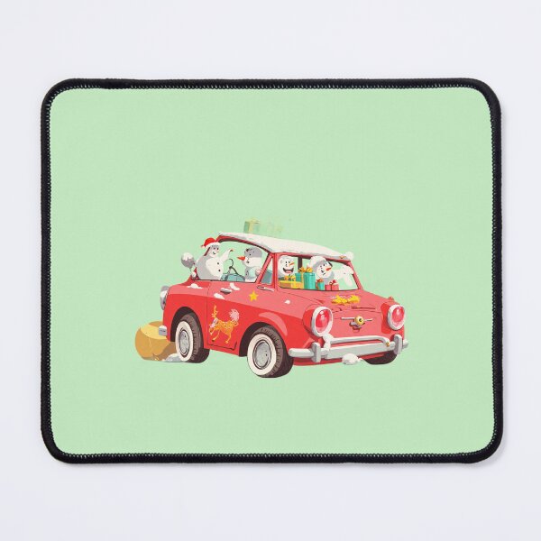 Item preview, Snowbound Cute Car Kawaii Christmas Delights designed and sold by kahida.