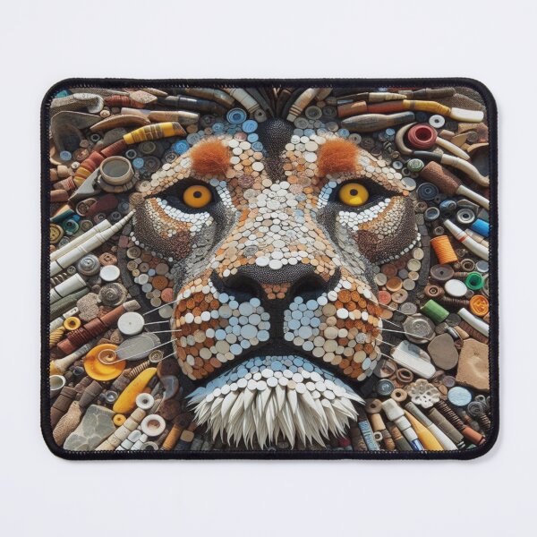 Item preview, Regal Scrap Lion– Perfect Gift designed and sold by Imaginarium of Chaos falcon88 .