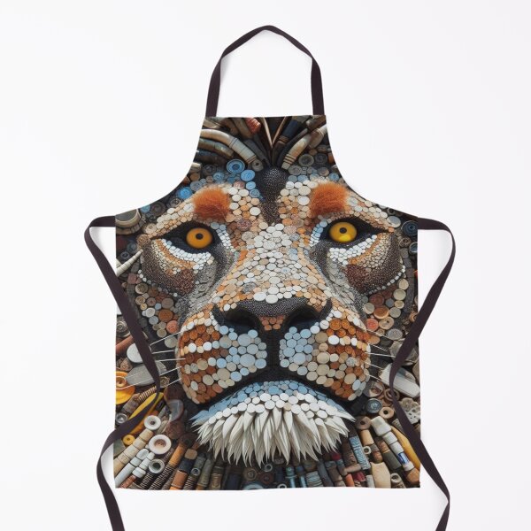 Item preview, Regal Scrap Lion– Perfect Gift designed and sold by Imaginarium of Chaos falcon88 .