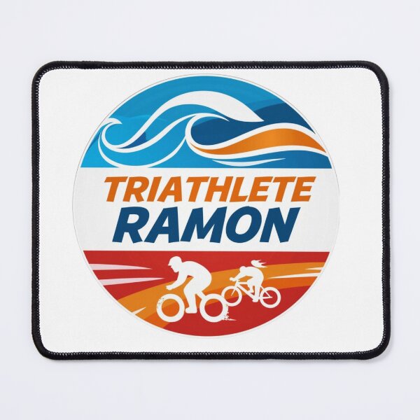 Item preview, Dynamic Triathlete Ramón - Swim, Bike, Run designed and sold by Triathlongram.