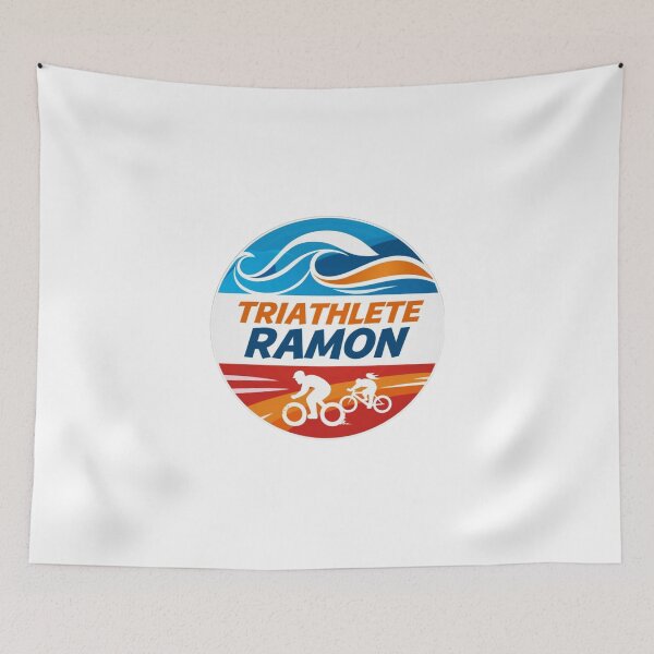 Item preview, Dynamic Triathlete Ramón - Swim, Bike, Run designed and sold by Triathlongram.