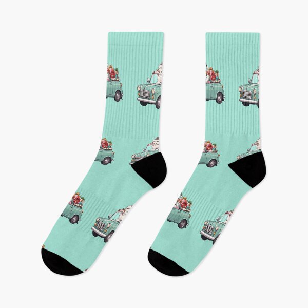 Item preview, Jolly Snowman's Sleigh Ride Turquoise Dreams designed and sold by kahida.