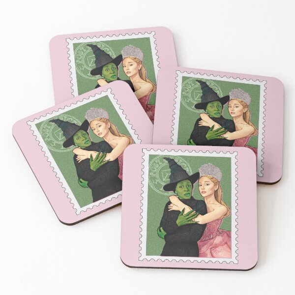 Item preview, Wicked Movie Glinda and Elphaba Postage Stamp  designed and sold by baranskini.
