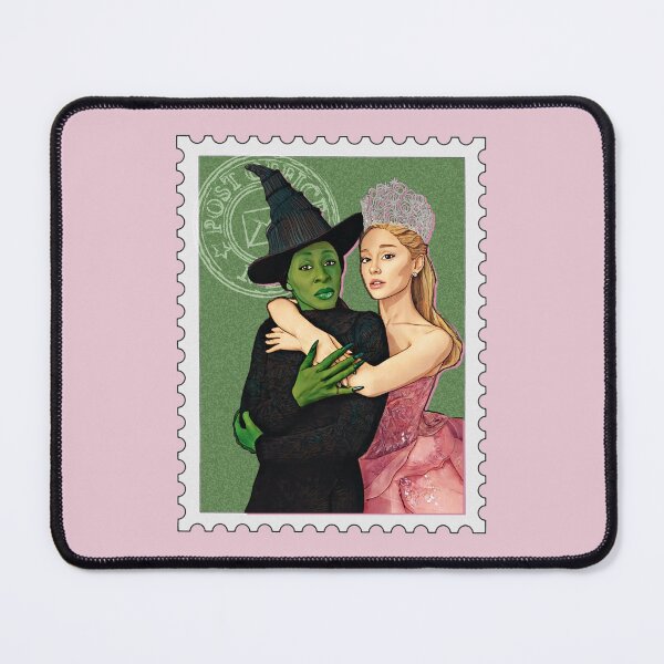 Item preview, Wicked Movie Glinda and Elphaba Postage Stamp  designed and sold by baranskini.