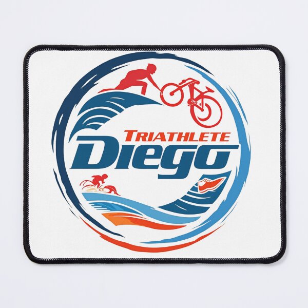 Item preview, Dynamic Triathlete Diego - Swim, Bike, Run designed and sold by Triathlongram.