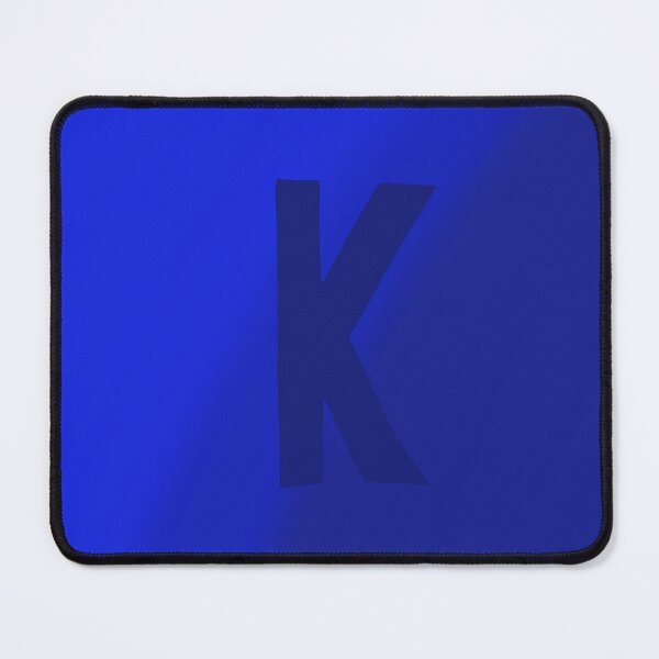 Item preview, Dark Blue K with Gradient Background designed and sold by MusicQueen17.