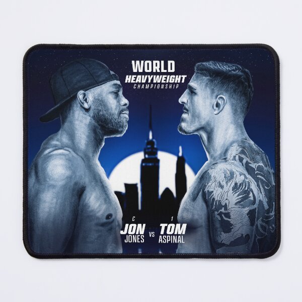 Item preview, Jon Jones vs Tom Aspinall Fight Poster designed and sold by pfp-visual.