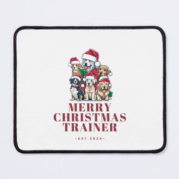 Item preview, Merry Christmas Dog Trainer designed and sold by PatronesKawai.