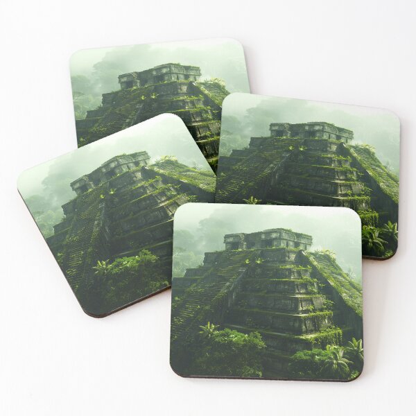 Item preview, Rainforest - Maya Pyramid designed and sold by KootenayDesigns.