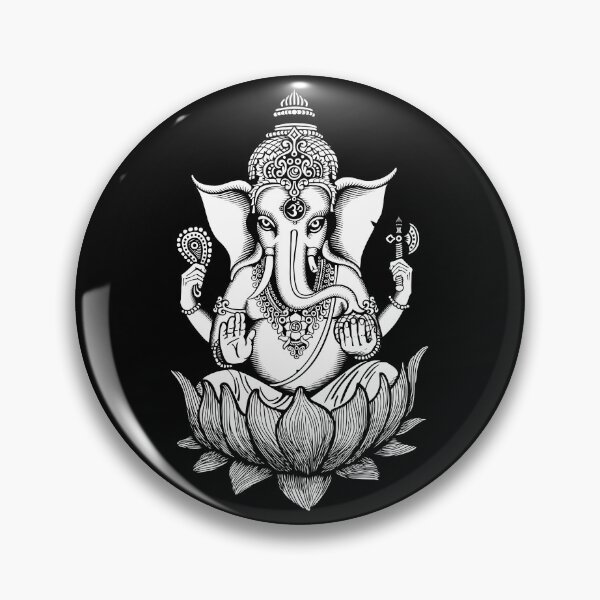 Artikelvorschau, Lord Ganesha, indischer Gott, Elefantenkopf, Elefantengott entworfen und verkauft von OniPicturesShop.
