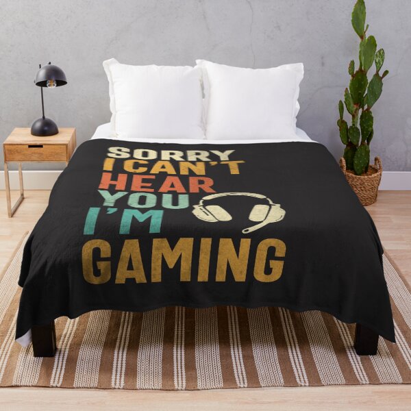 Item preview, Sorry I Can’t Hear You - Funny Gamer designed and sold by cidolopez.