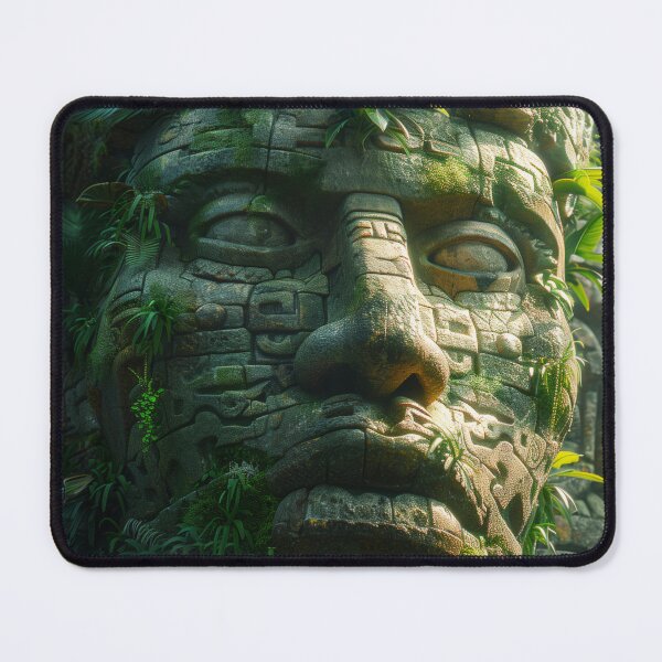 Item preview, Rainforest - Olmec Colossal Head designed and sold by KootenayDesigns.