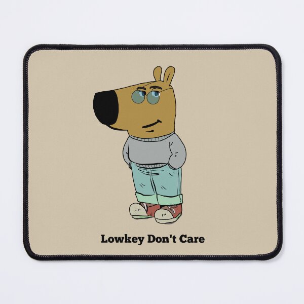 Item preview, Chill guy Lowkey Don't care. designed and sold by Artbysaeme.