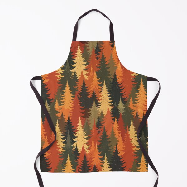 Item preview, Trees, firs, repeating pattern, Christmas, winter, winter holidays, pine trees, forest, mountain designed and sold by Collagedream.