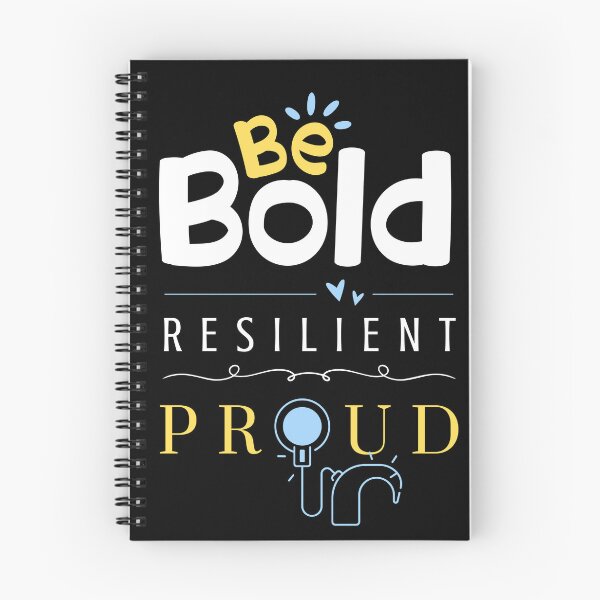 Item preview, Be Bold | Resilient | Proud | Cochlear Implant designed and sold by SoundStyleShop.