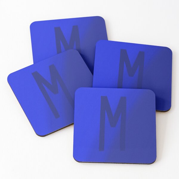 Item preview, Dark Blue M with Gradient Background designed and sold by MusicQueen17.