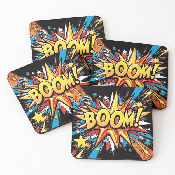 Item preview, BOOM! Comic Pop Art Explosion Design designed and sold by Maverick Spirit.