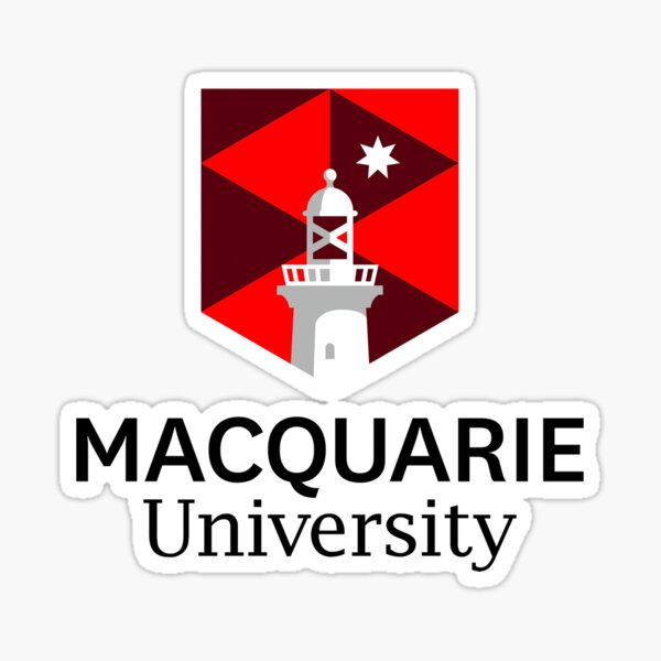 Item preview, Macquarie University designed and sold by Orange-Monkeys.