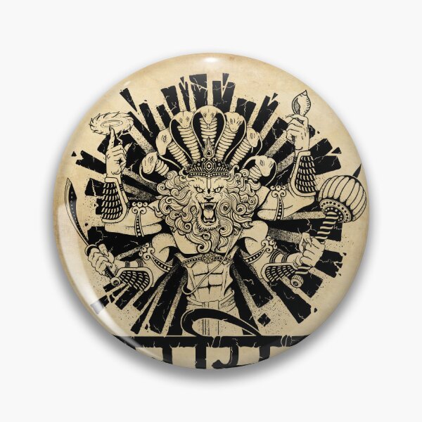 Item preview, Lord Narasimha, Vishnu avatar, Nrisimhadev designed and sold by OniPicturesShop.