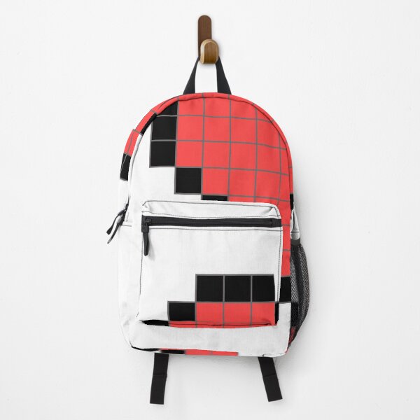 Item preview, Pixelated heart with outline, heart shaped black and red pixel designed and sold by AFernandesDSG.