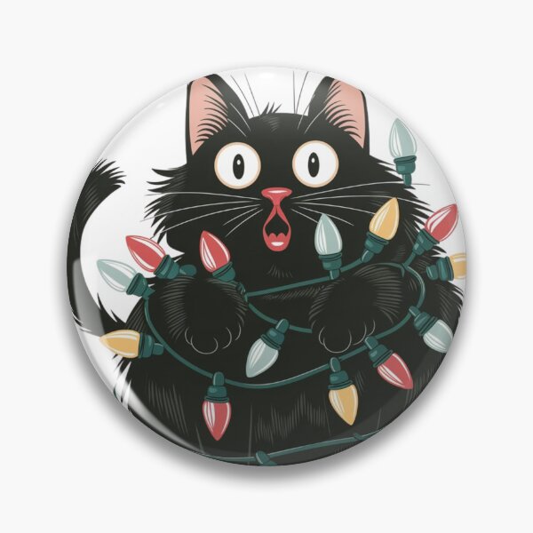 Item preview, Funny Christmas Cat, Meowy Christmas, Santa's little helper, Be happy designed and sold by KolorellaS.