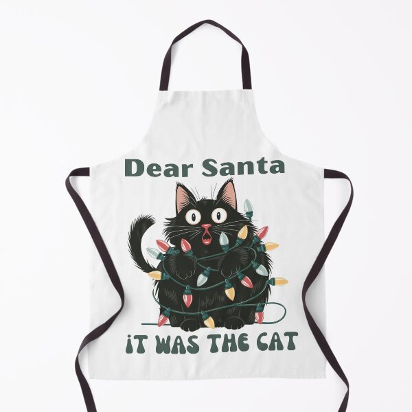 Item preview, Funny Christmas Cat, Meowy Christmas, Santa's little helper, Be happy designed and sold by KolorellaS.