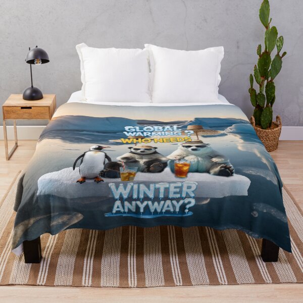 Item preview, Global warming? Who needs winter anyway?- Funny memes designed and sold by AleksKos.