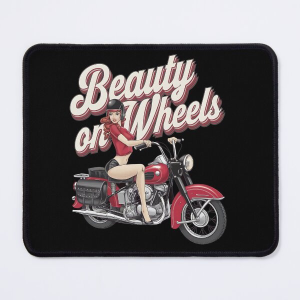 Item preview, Beauty on wheels - Just ride - Chopper garage - cafe racer styling - highway to hell - Chop shop - Born to race designed and sold by JansenGS.