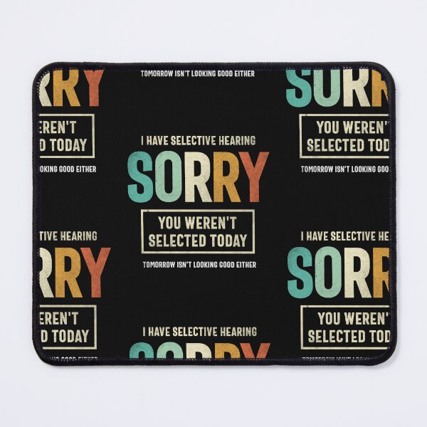 Item preview, Selective Hearing - Funny Sarcastic designed and sold by cidolopez.