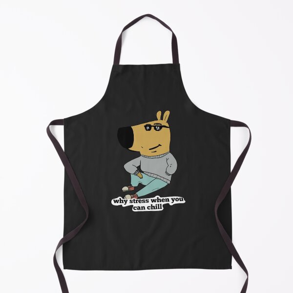 Item preview, Chill guy why stress when you can chill (black) designed and sold by Artbysaeme.