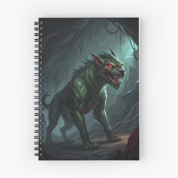 Item preview, Goblin hellhound 01 designed and sold by AIfolklore.