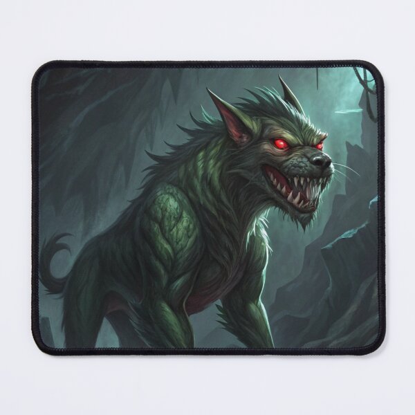 Item preview, Goblin hellhound 01 designed and sold by AIfolklore.