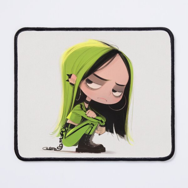 Item preview, Billie's hair inspired avatar designed and sold by Nowshin Tasnim.