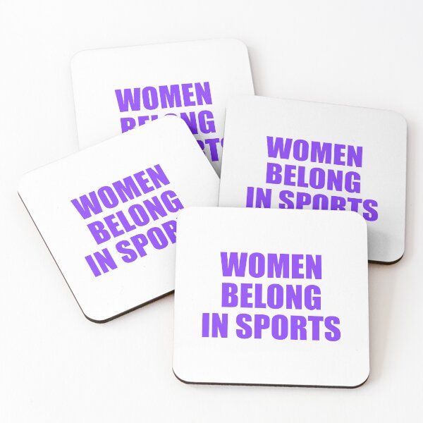 Item preview, Women Belong in Sports designed and sold by Inspirationmotivation.