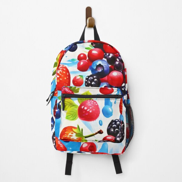 Item preview, Colorful Berry Fiesta Design designed and sold by Health And Fitness Posts e-Store.