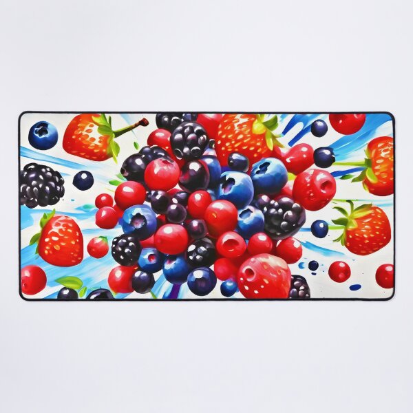 Item preview, Colorful Berry Fiesta Design designed and sold by Health And Fitness Posts e-Store.