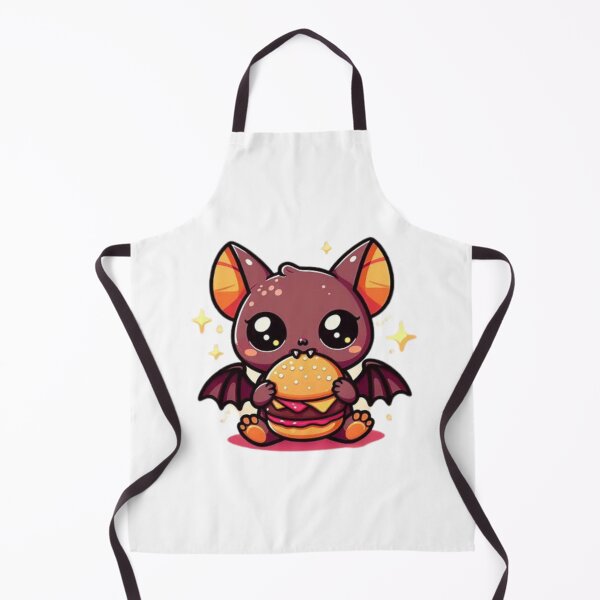 Item preview, bat eating burger designed and sold by Eternalski.