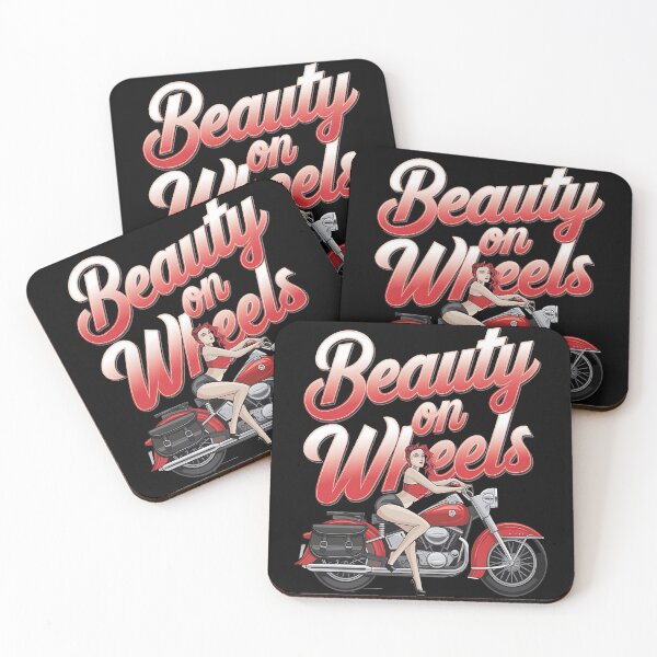 Item preview, Beauty on wheels - Just ride - Chopper garage - Bike garage - Pin-up chopper - Chopper garage - Pin-up biker - American Pin-up designed and sold by JansenGS.