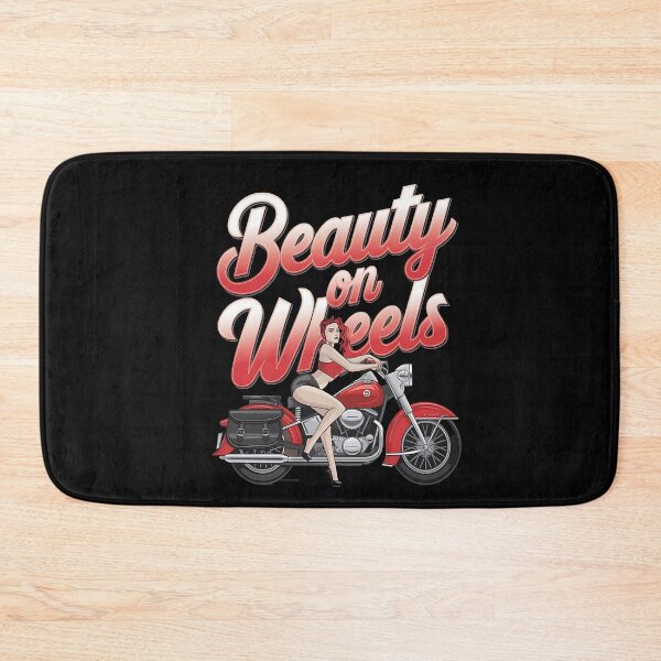 Item preview, Beauty on wheels - Just ride - Chopper garage - Bike garage - Pin-up chopper - Chopper garage - Pin-up biker - American Pin-up designed and sold by JansenGS.