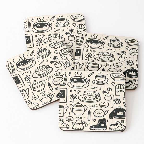 Item preview, Playful Object Outlines– Perfect Gift designed and sold by Imaginarium of Chaos falcon88 .