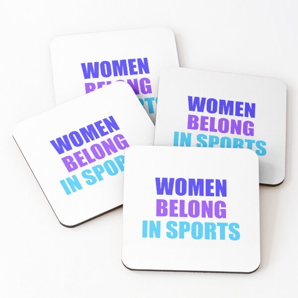 Item preview, Women Belong in Sports designed and sold by Inspirationmotivation.