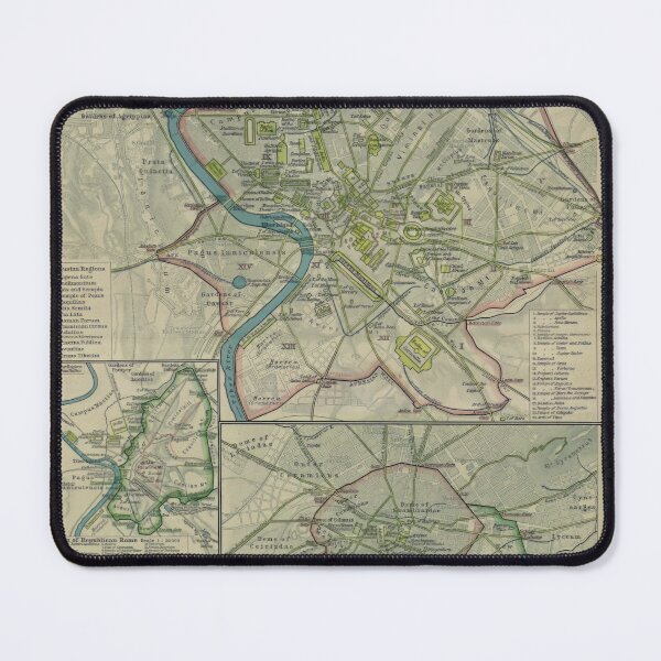 Item preview, Ancient Maps - Rome and Athens Imperial plans designed and sold by distracted.