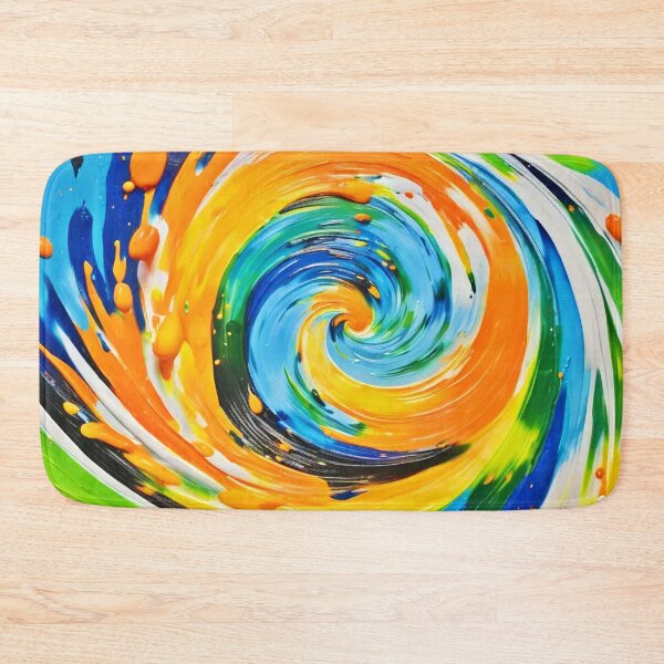 Item preview, Colorful Spiral Vortex Design designed and sold by Health And Fitness Posts e-Store.