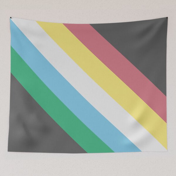 Item preview, Seamless Disability Pride Flag Pattern designed and sold by IronCrip.