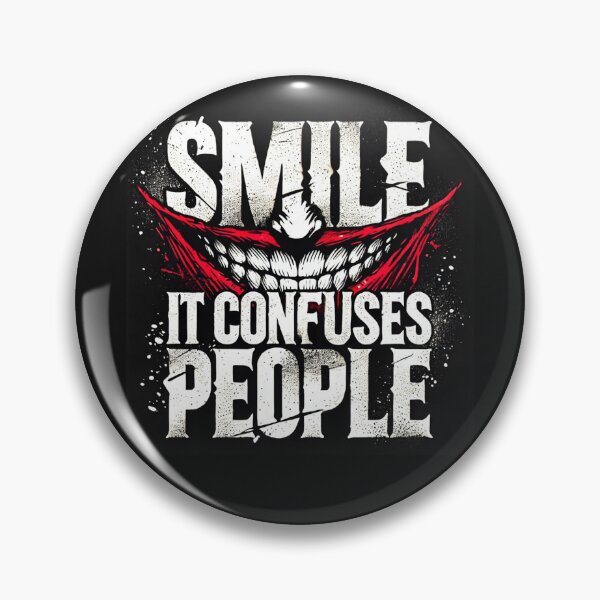 Item preview, Smile It Confuses People designed and sold by FusionBreezeBTQ.