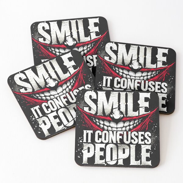 Item preview, Smile It Confuses People designed and sold by FusionBreezeBTQ.